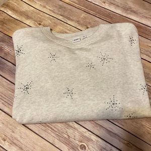 GAP Jeweled Sweatshirt Tall